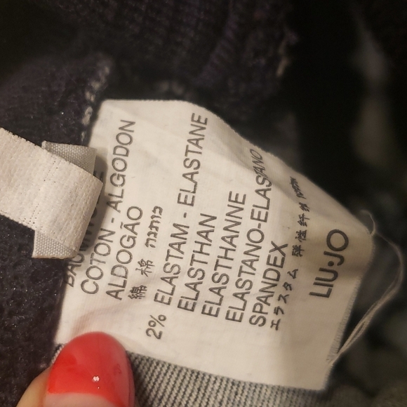 Liu jo made in Italy denim pants size 26 - Picture 5 of 6
